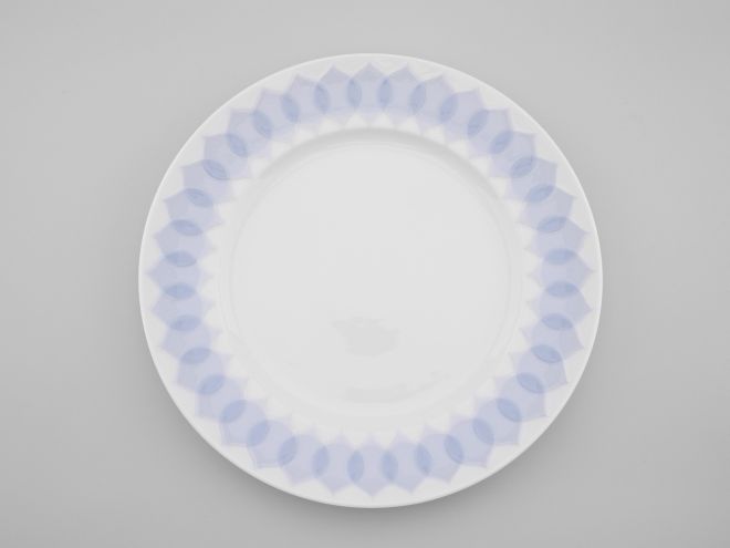 Rosenthal Lotus Kobalt blau Speiseteller