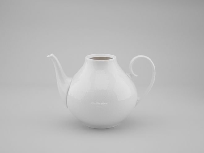 Rosenthal Romanze in weiss Teekanne 3 ohne Deckel