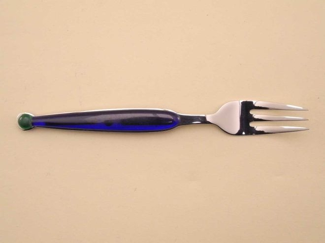 WMF Fantasia blau Kuchengabel