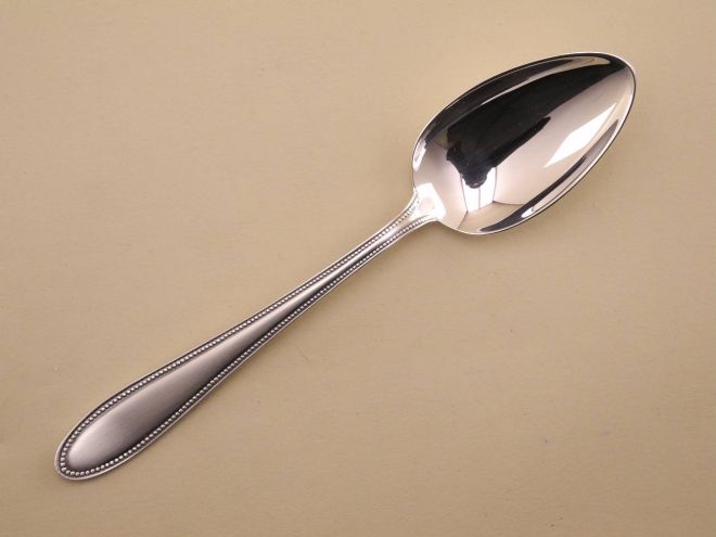 WMF 500 Perlrand versilbert 90 Dessertlöffel