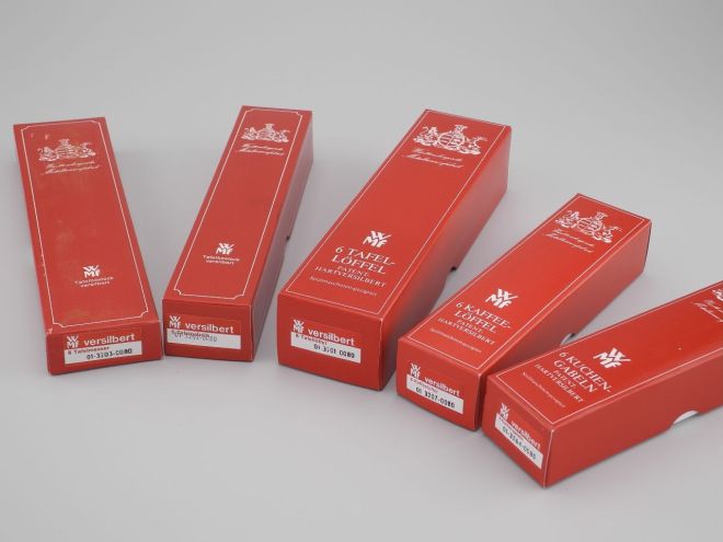 WMF Schachteln rot