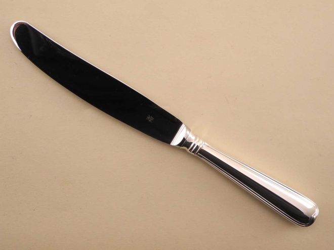 WMF Augsburger Faden versilbert 90 Tafelmesser