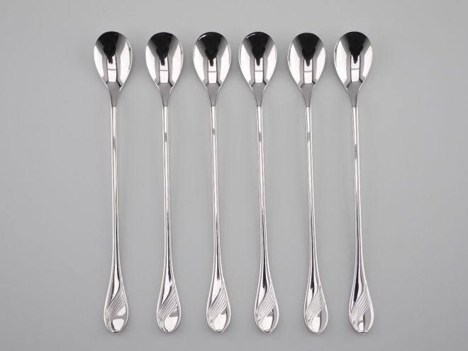 WMF Charme Cromargan Limonadenlöffel Set