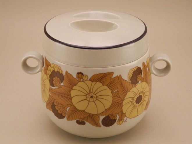 Ragout Deckelschale vintage alte Serie Terra Dekor Prato von Rosenthal Keramik