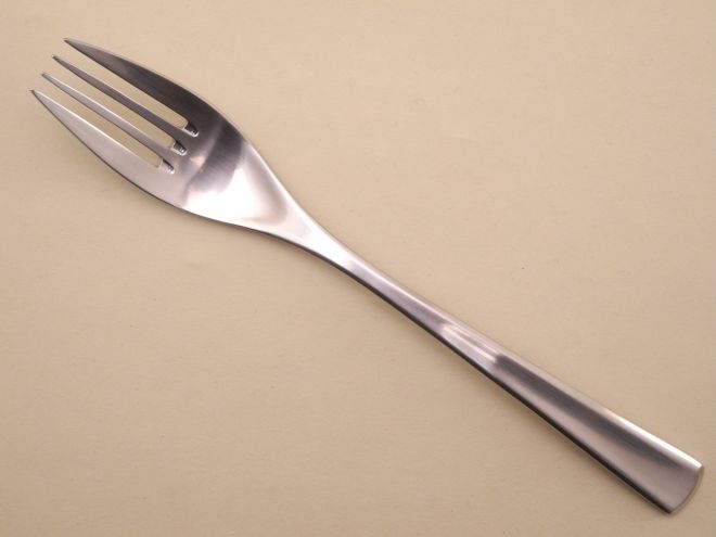 WMF Brasilia cromargan Tafelgabel "aV"