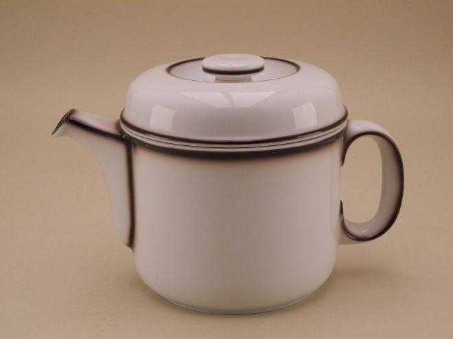 Teekanne 1 Liter aus der Serie Scandic Shadow von Thomas Porzellan Geschirr