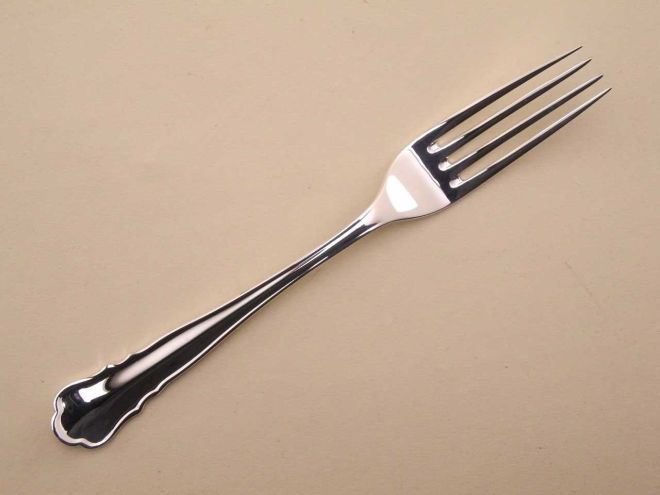 Wilkens Chippendale 90 versilbert Dessertgabel