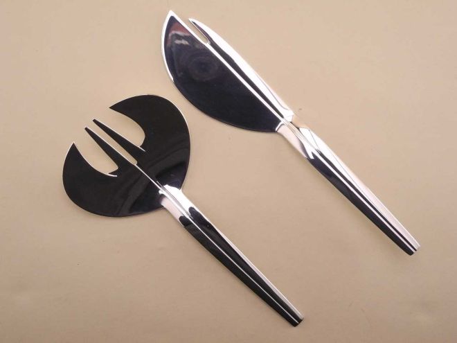 WMF Maxim`s de Paris Rue Royale 90 versilbert Fischvorleger