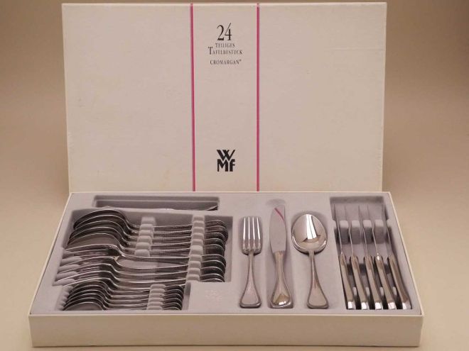 WMF Perlrand neue Version cromargan Komplettbesteck 6 Personen