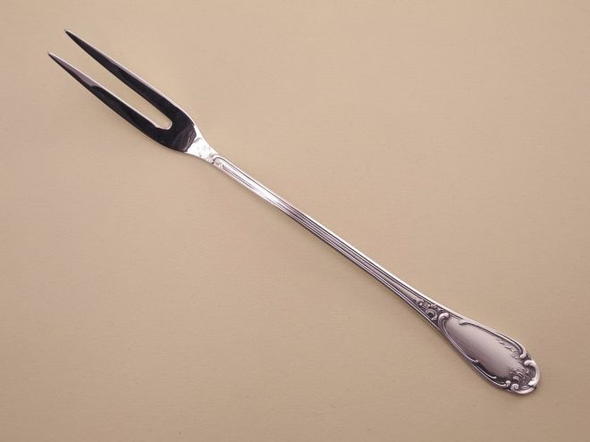 12 teiliges Fischbesteck für 6 Personen mit 90er Auflage aus der Serie Rokoko von Wilkens