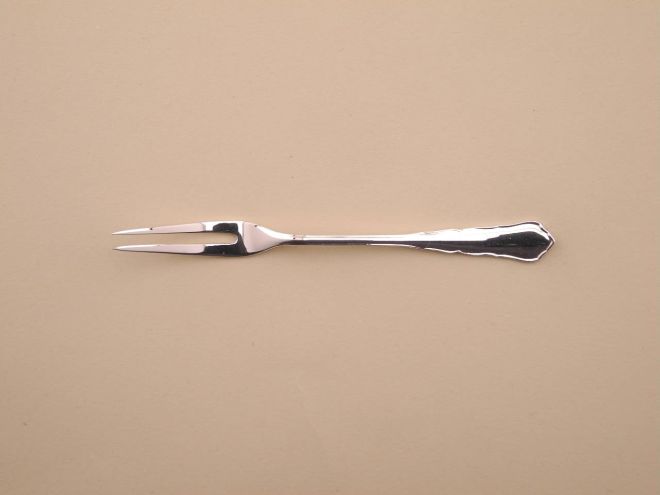 Konfektgabel Pralinengabel vintage alte Serie Chippendale Modell 2100 in 90 90er versilbert Auflage Silberbesteck von WMF