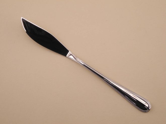 Fischmesser vintage alte Serie Coburg Perlmuster Perl Cromargan Edelstahl von WMF Besteck