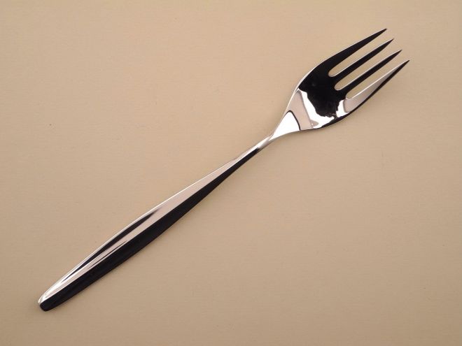 Dessertgabel Vorspeisengabel Cromargan aus der vintage alten Serie Stuttgart von WMF Besteck