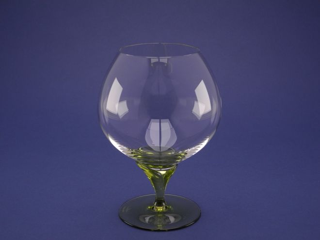 Cognac Schwenker aus der Serie Papyrus von Michael Böhm für Rosenthal Glas