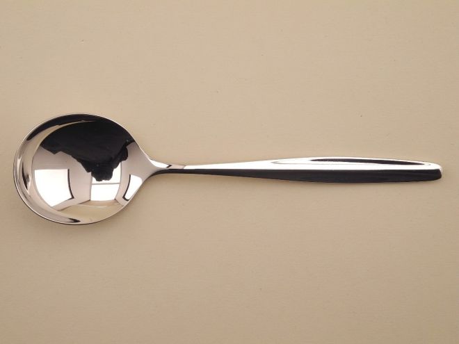 Tassenlöffel Sahnelöffel Cromargan aus der vintage alten Serie Stuttgart von WMF Besteck