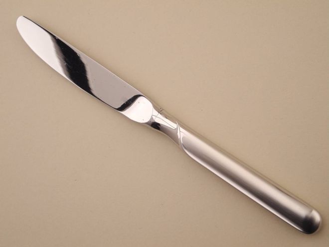Messer Tafelmesser gebraucht Cromargan aus der vintage alten Serie Onda von WMF Besteck