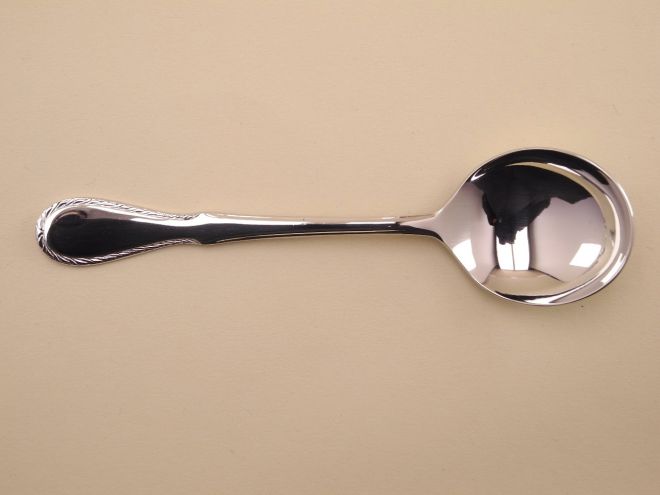 Tassenlöffel Sahnelöffel aus der Serie Marburg in Cromargan von WMF