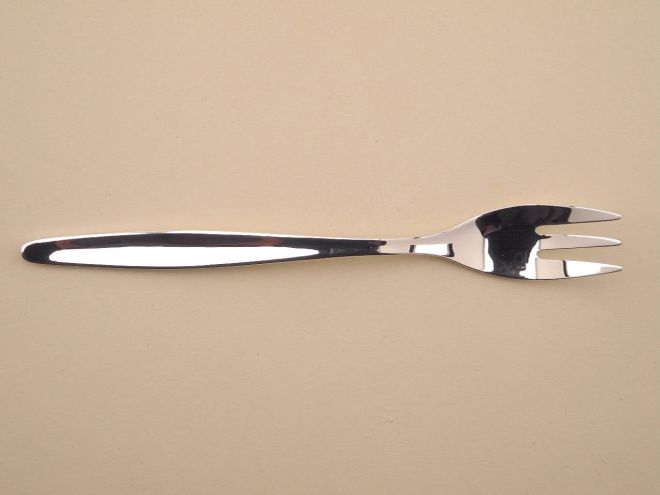 Kuchengabel aus der Serie Stockholm in 925 Sterling Silber massiv von WMF Besteck