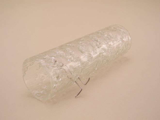 Doria Eisglas Lampe Ersatzglas Glasröhre