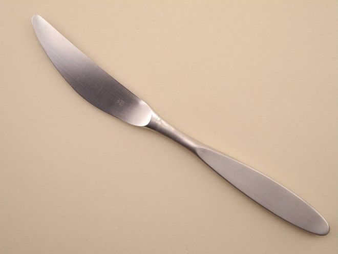 Tafelmesser eingesetzte Klinge Cromargan aus der vintage alten Serie Edinburgh geschmiedet von WMF Besteck