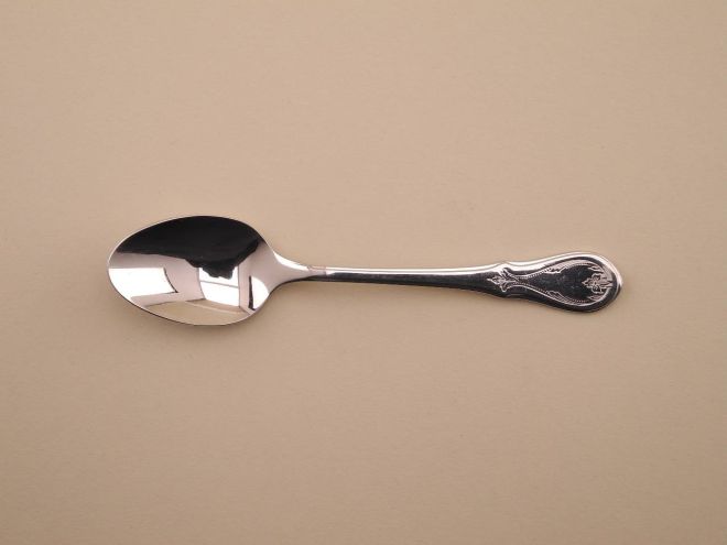 Kaffeelöffel vintage alte Serie Würzburger Gravur Cromargan Edelstahl Besteck von WMF