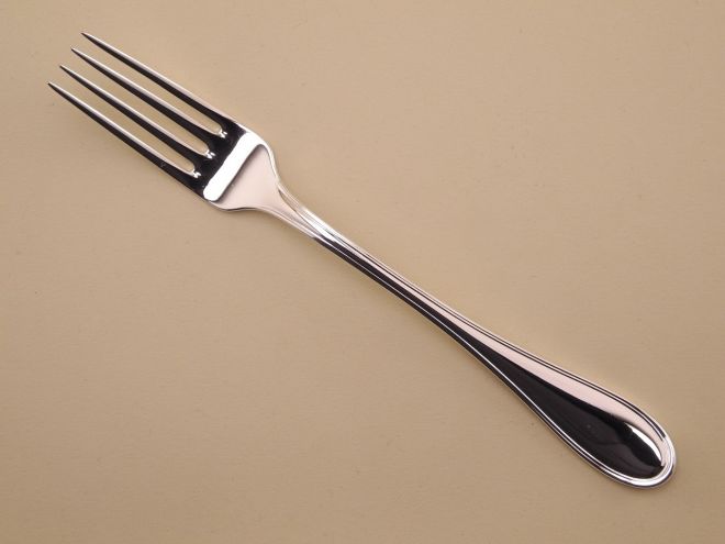 Tassenlöffel oder Sahnelöffel aus der Serie Florentiner in massiv 800 Silber von Wilkens