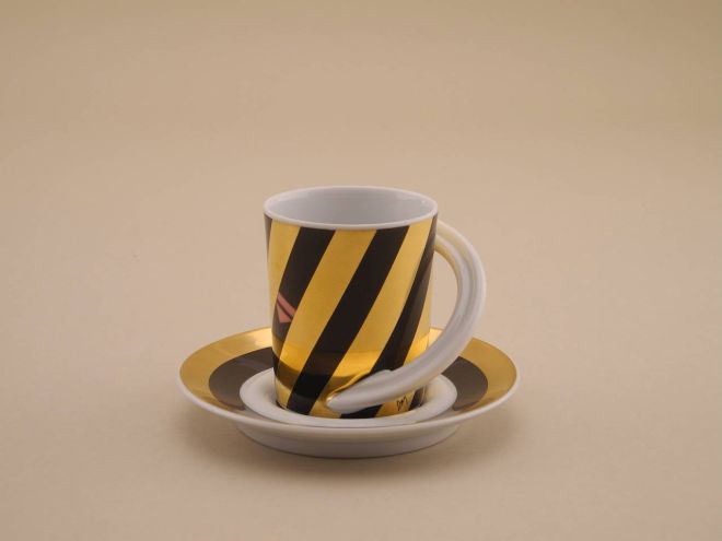 Espresso Sammeltasse Nr. 3 design Nanny Still McKinney vintage Porzellan von Rosenthal
