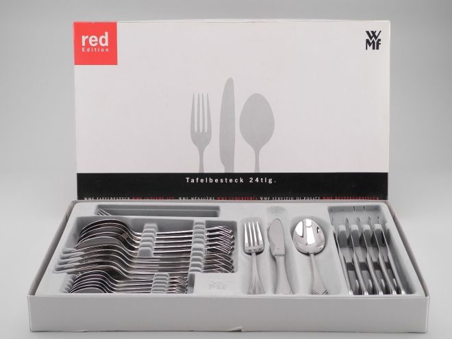 WMF Savona cromargan Komplettbesteck Etui