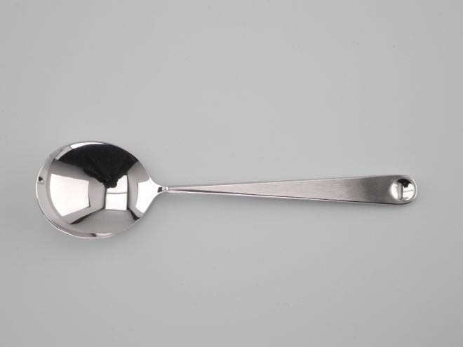 Tassennlöffel Sahnelöffel in Edelstahl aus der Serie Punto von Wilkens