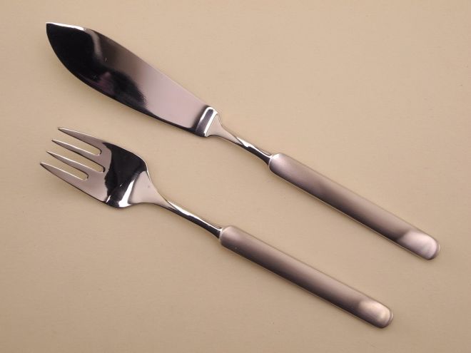 Fischbesteck für 1 Person aus der Serie Nova in Edelstahl von Wilkens und Söhne