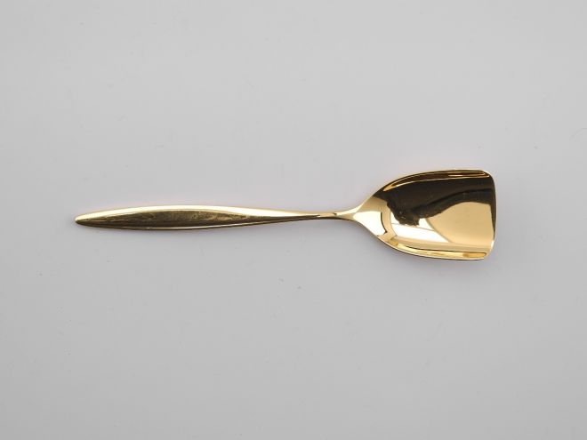 WMF Kopenhagen 800 Silber Gold Zuckerlöffel