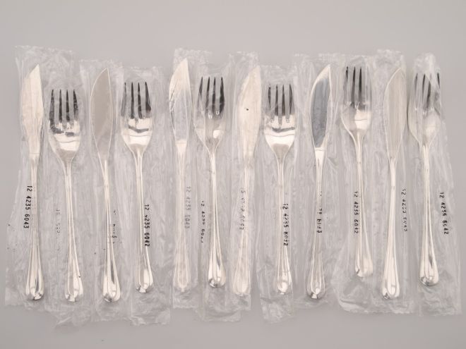 WMF Freiburg cromargan Fischbesteck 6 Personen