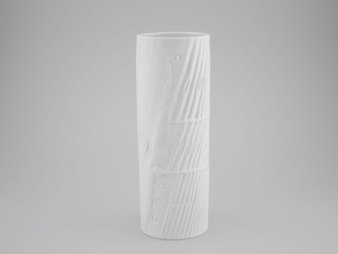 Werner Schreib Vase weiss 3053 Rosenthal