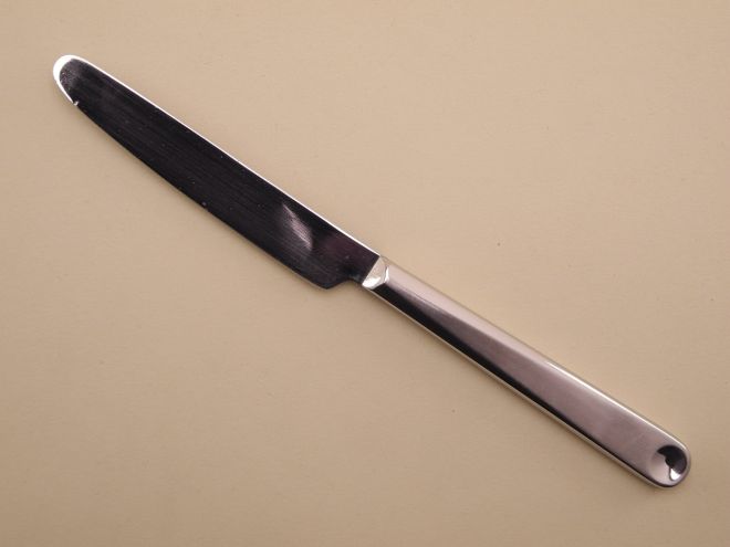Speisemesser gebraucht in Edelstahl aus der Serie Punto von Wilkens