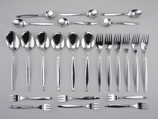 BSF Dänisch Perl edelstahl Komplettbesteck