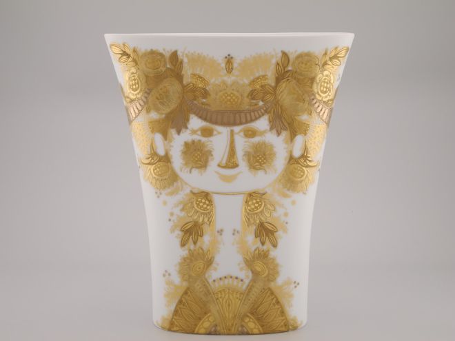 Quatre Couleurs Vase Rosenthal Gesicht 32
