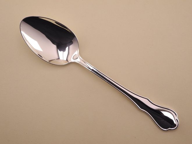 Speiselöffel aus der Serie Menuett mit 90er Auflage versilbert von BSF