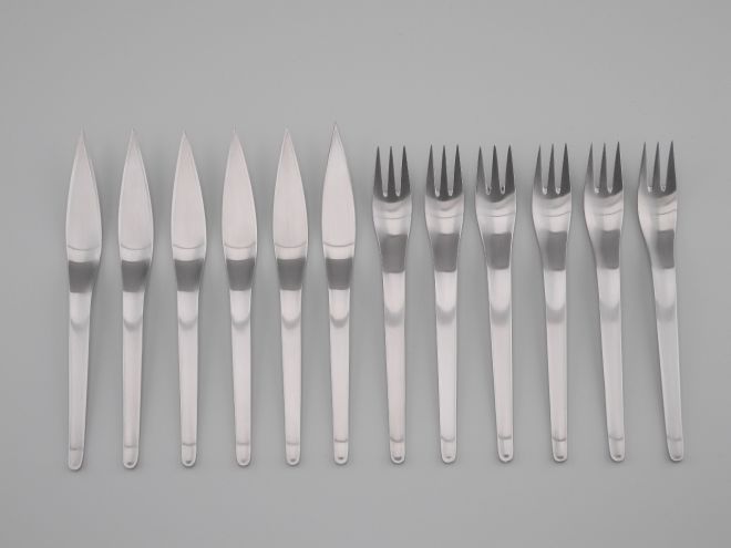 Hugo Pott 2722 Fischbesteck 6P