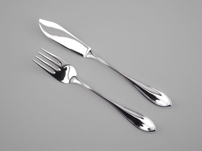 WMF Premiere 90 versilbert Fischbesteck 1P