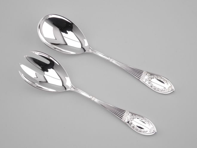 Wilkens Strassburger Empire 925 Salatbesteck