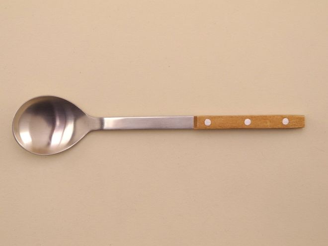 Kaffeelöffel aus der Serie Mono-T Teak design Peter Raacke