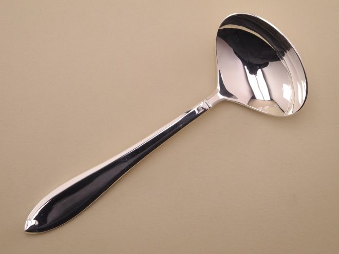 Sossenlöffel aus der Serie Anthea 90 Auflage versilbert von BSF