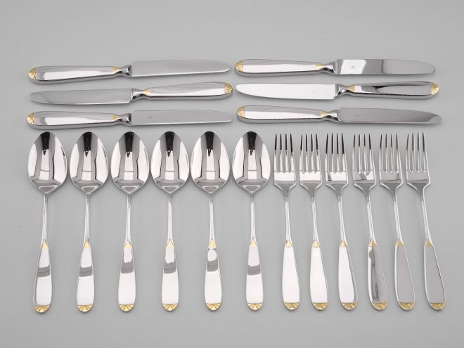 WMF Prisma Gold cromargan Dessertbesteck