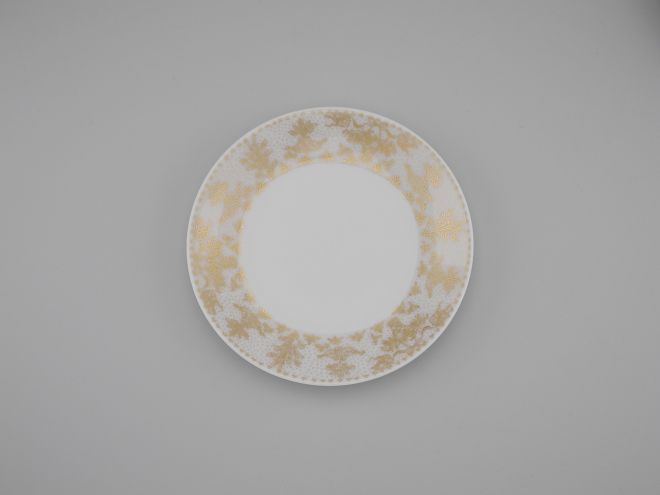 Rosenthal Form 2000 Idyll in Gold Kuchenteller