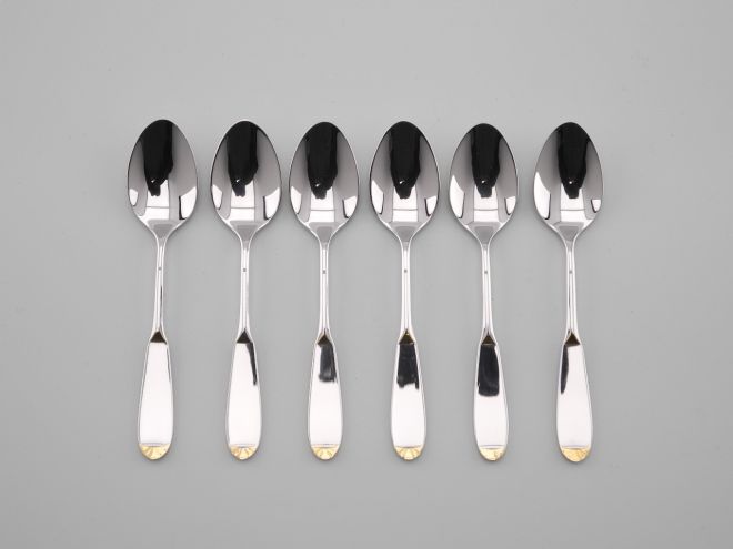 WMF Prisma Gold cromargan Mokkalöffel Set