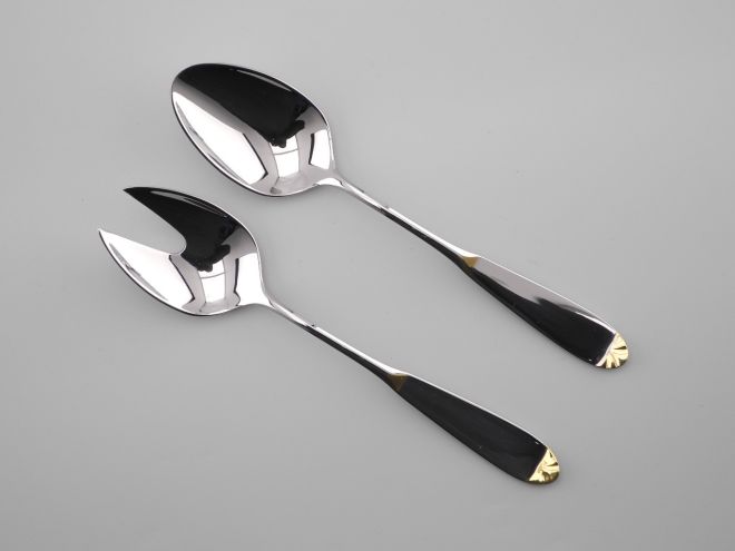 WMF Prisma Gold cromargan Salatbesteck