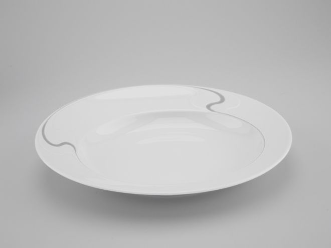 Rosenthal Asimmetria Schiefer Suppenteller