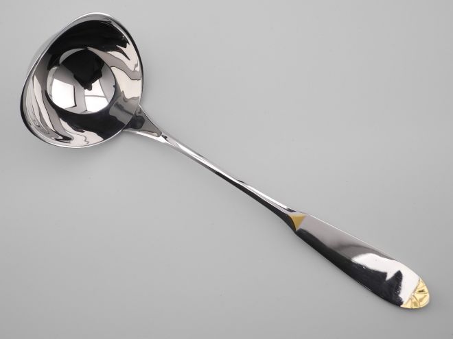 WMF Prisma Gold cromargan Suppenkelle