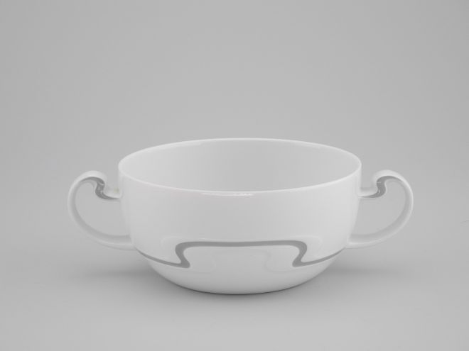 Rosenthal Asimmetria Schiefer Suppentasse Obere