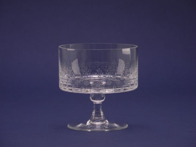 Sektschale aus der Glas Serie Romanze von Björn Wiinblad für Rosenthal